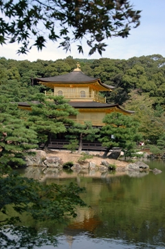 Golden Pavilion in Japan