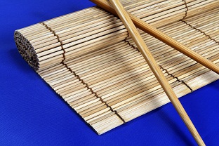 Chinese bamboo plant mat product