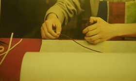 Add Scroll Hanging String