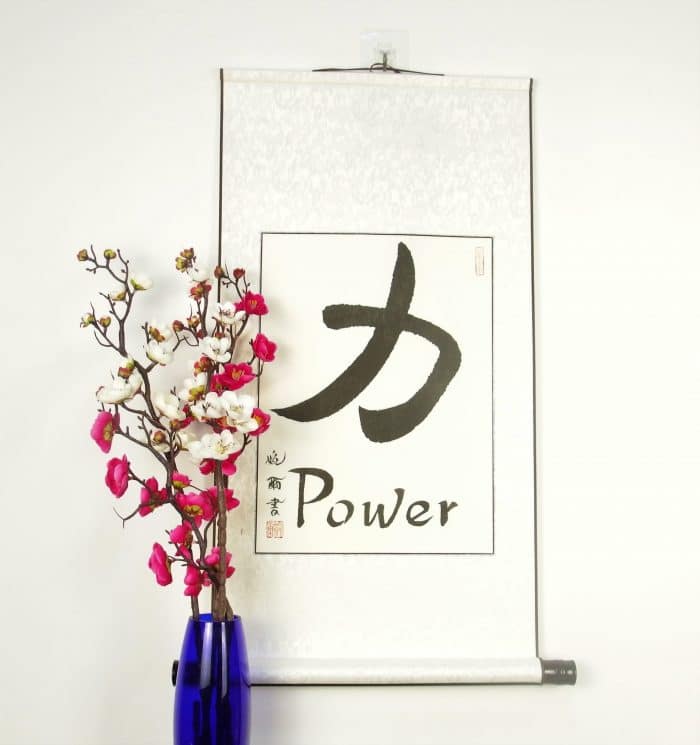 Character for Power / Chinese Power Scroll - Image 2
